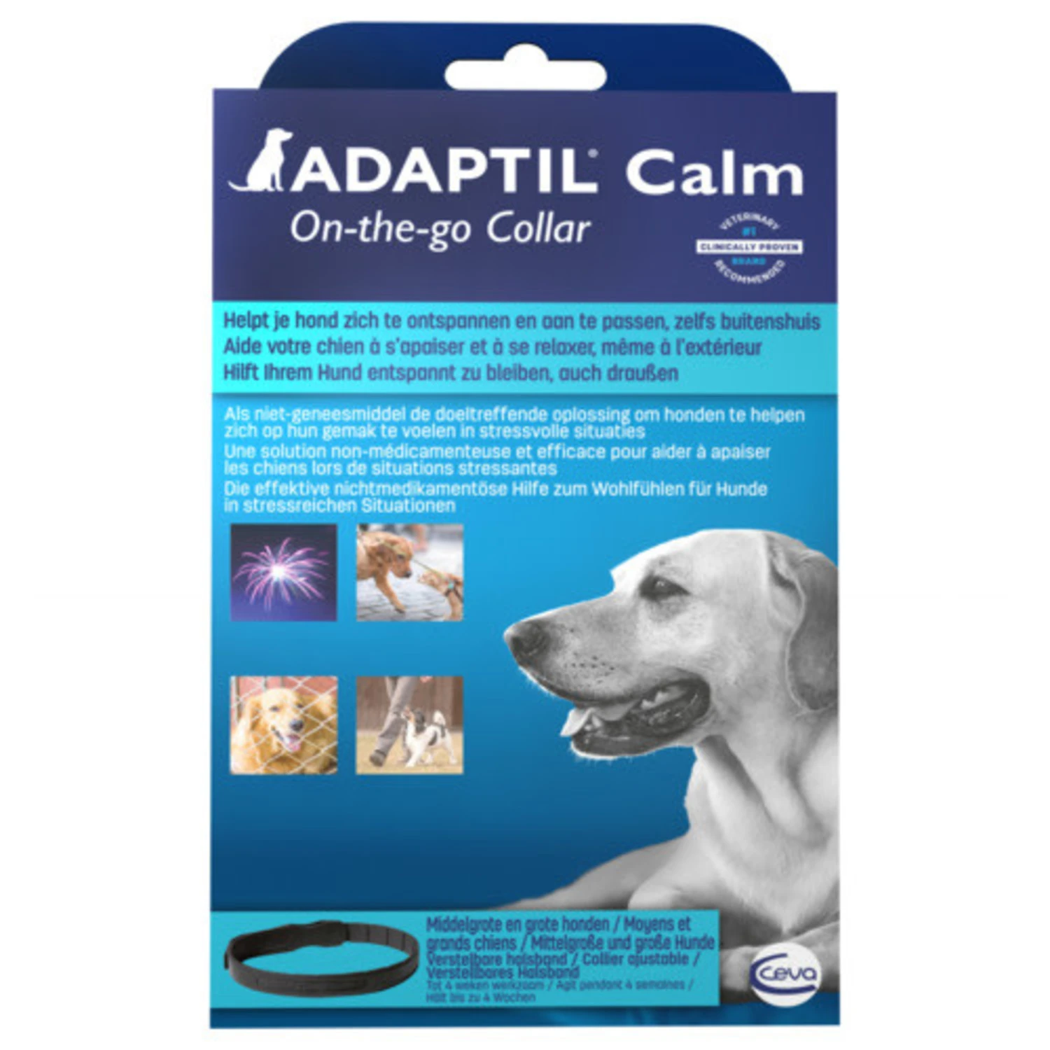 Adaptil Adaptil Halsband Hond Medium/large - 70 Cm 3 Adaptil Adaptil Halsband Hond Medium/large - 70 Cm