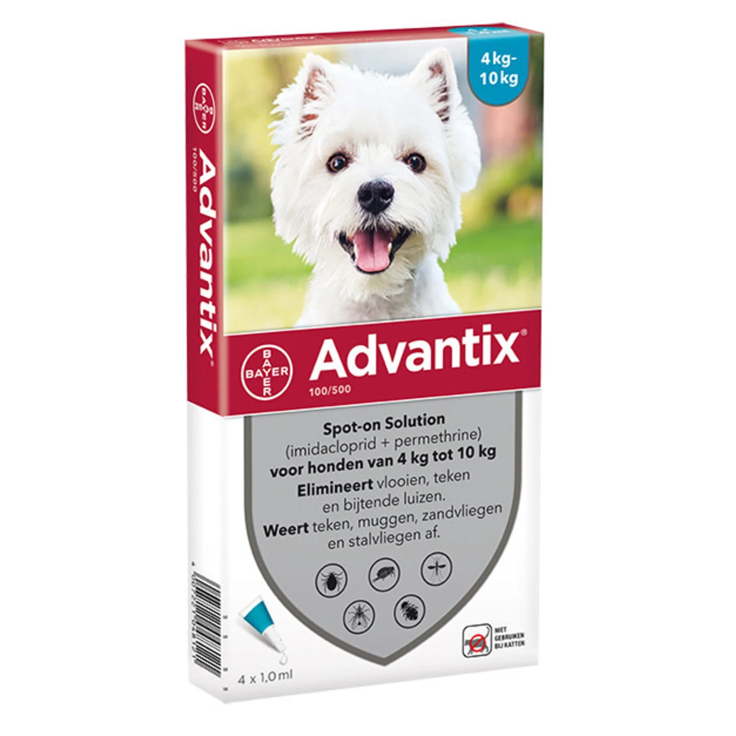 Advantix Advantix Hond 100 - 4-10 Kilo 4 Pip 3 Advantix Advantix Hond 100 - 4-10 Kilo 4 Pip