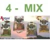 Antos Antos Insecta Trainers - Mixpakket - 4 X 100 Gram -Hondenbenodigdheden Winkel antos antos insecta trainers mixpakket 4 x 100 gra