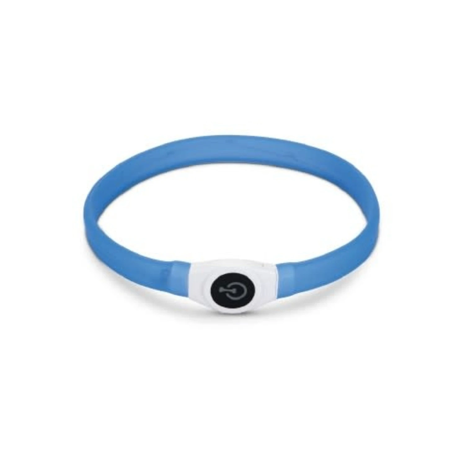 Beeztees Brede LED Halsband Hond - Verstelbaar - 65 X 2.5 Cm - Blauw - Lichtgevende Halsband 3 Beeztees Brede LED Halsband Hond - Verstelbaar - 65 X 2.5 Cm - Blauw - Lichtgevende Halsband