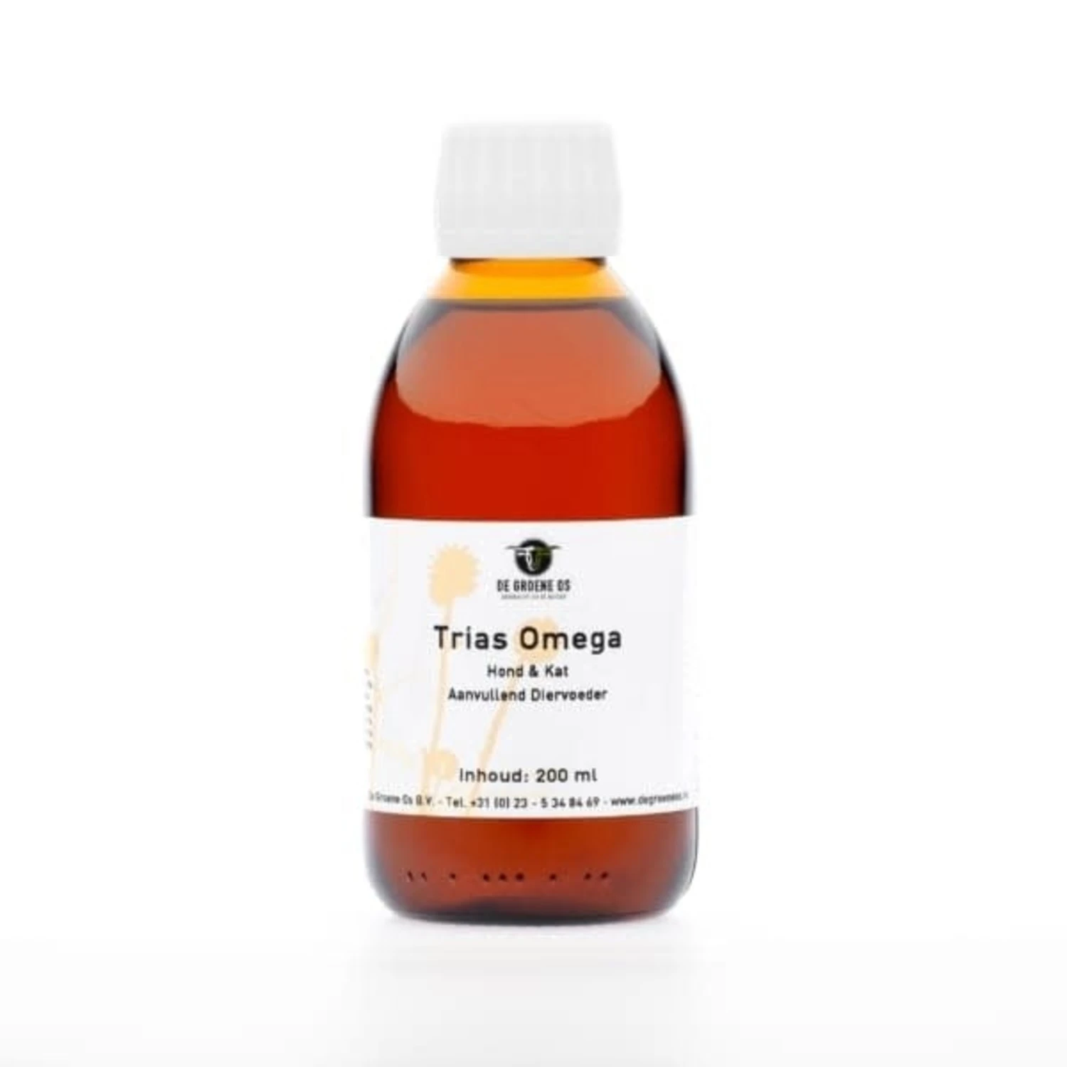 De Groene Os De Groene Os Trias Omega - 200 Ml - Hond En Kat 3 De Groene Os De Groene Os Trias Omega - 200 Ml - Hond En Kat