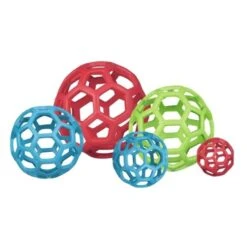 JW - Happy Pets JW Hol-EE Roller Bal - L - 15 Cm - Verschillende Kleuren -Hondenbenodigdheden Winkel jw happy pets jw hol ee roller bal l 15 cm verschi 1