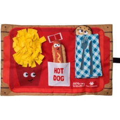Nina Ottosson Nina Ottosson Activity Matz Fast Food Game - Hondenpuzzel Niveau 2