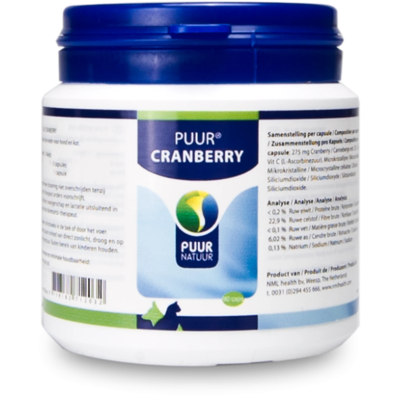 PUUR Puur Cranberry Compleet Hond&kat - 90 Cc 3 PUUR Puur Cranberry Compleet Hond&kat - 90 Cc