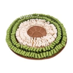 Snuffelmat Rond - 48 Cm - Cookie White Green -Hondenbenodigdheden Winkel snuffelmat rond 48 cm cookie white green 3