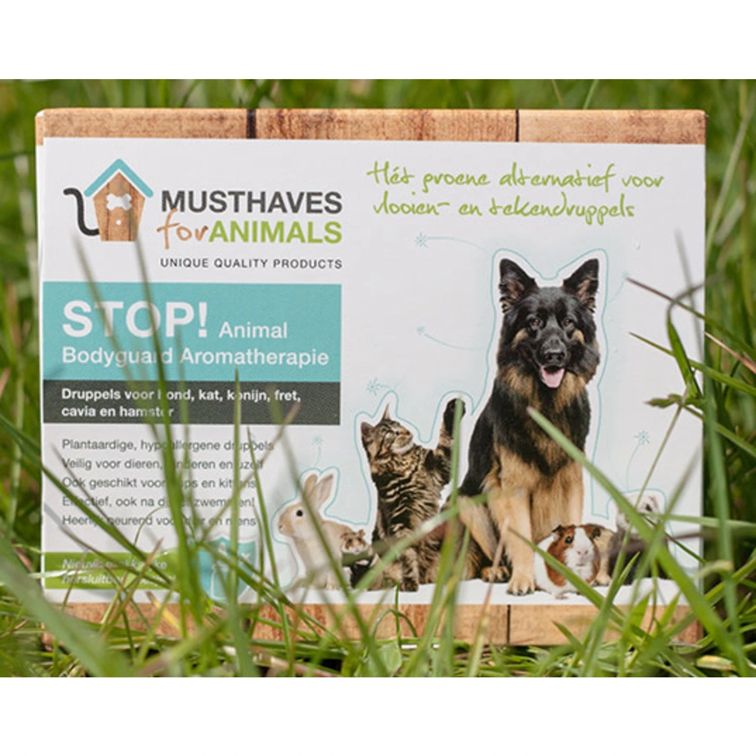 STOP! Animal Bodyguard STOP! Animal Bodyguard Aromatherapie - 4x8 Ml 6 STOP! Animal Bodyguard STOP! Animal Bodyguard Aromatherapie - 4x8 Ml - Afbeelding 4