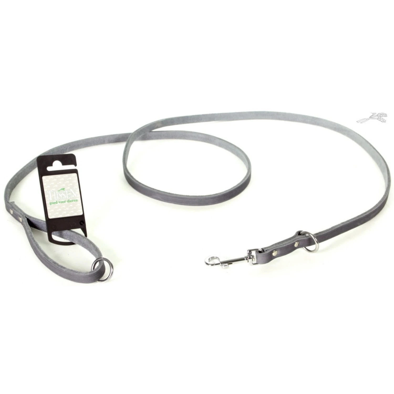 Tijssen Hondenriem Vario Vetleer Grijs 4 Tijssen Hondenriem Vario Vetleer Grijs - Afbeelding 2