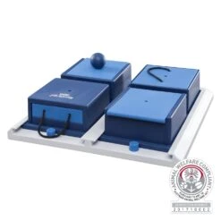 Trixie Trixie Dog Activity Hondenpuzzel Poker Box 1 - Niveau 2 -Hondenbenodigdheden Winkel trixie trixie dog activity hondenpuzzel poker box 3