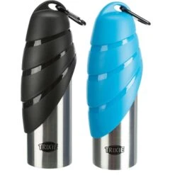 Trixie Trixie Drinkfles Hond - RVS - 750 Ml -Hondenbenodigdheden Winkel trixie trixie drinkfles hond rvs 750 ml 3