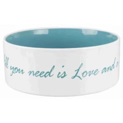 Trixie Voer- En Waterbak Steen - Pet's Home - Blauw - 1.4 L - 20 Cm