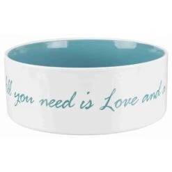 Trixie Voer- En Waterbak Steen - Pet's Home - Blauw - 1.4 L - 20 Cm -Hondenbenodigdheden Winkel trixie voer en waterbak steen pets home blauw 14 l 3