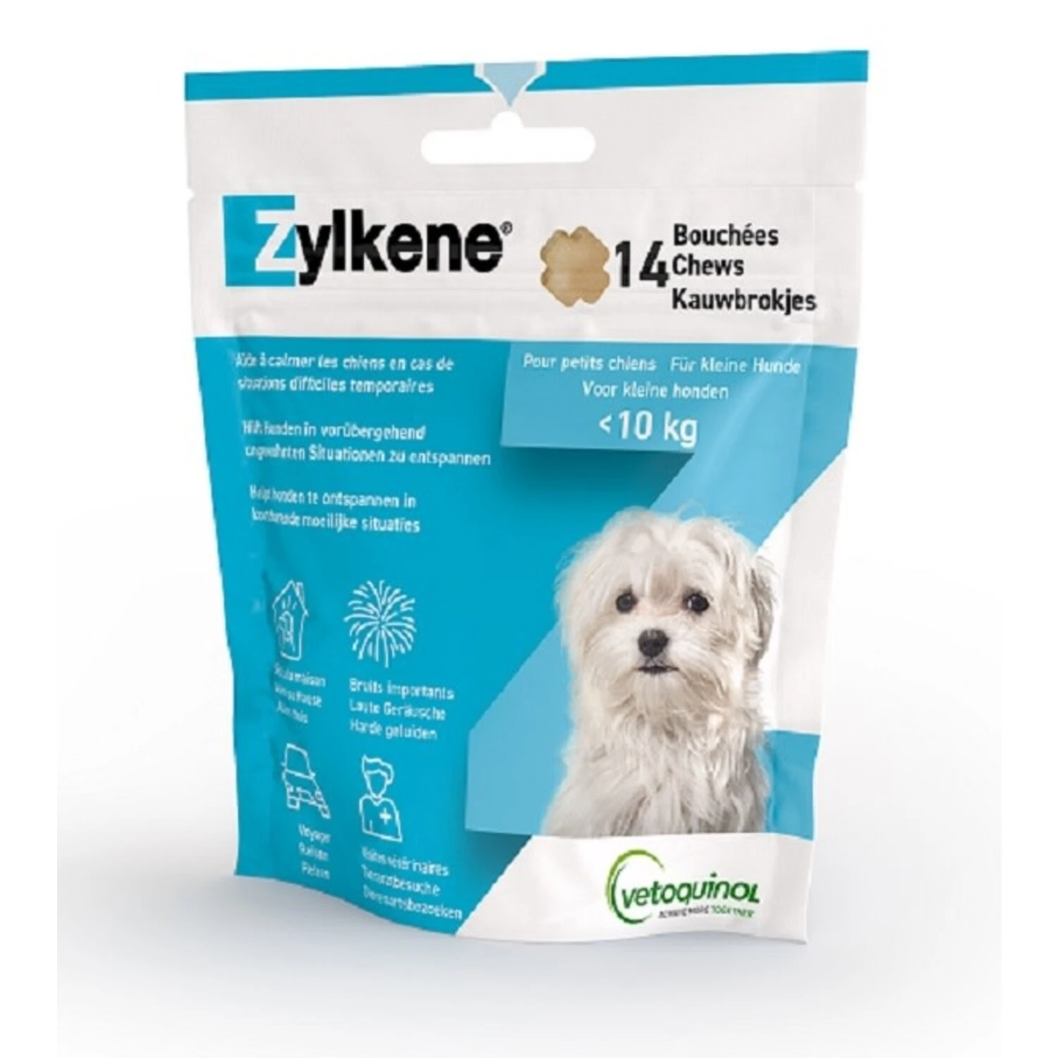 Vétoquinol Zylkene - 75 Mg Onder De 10 Kilo - 14 Chews 3 Vétoquinol Zylkene - 75 Mg Onder De 10 Kilo - 14 Chews